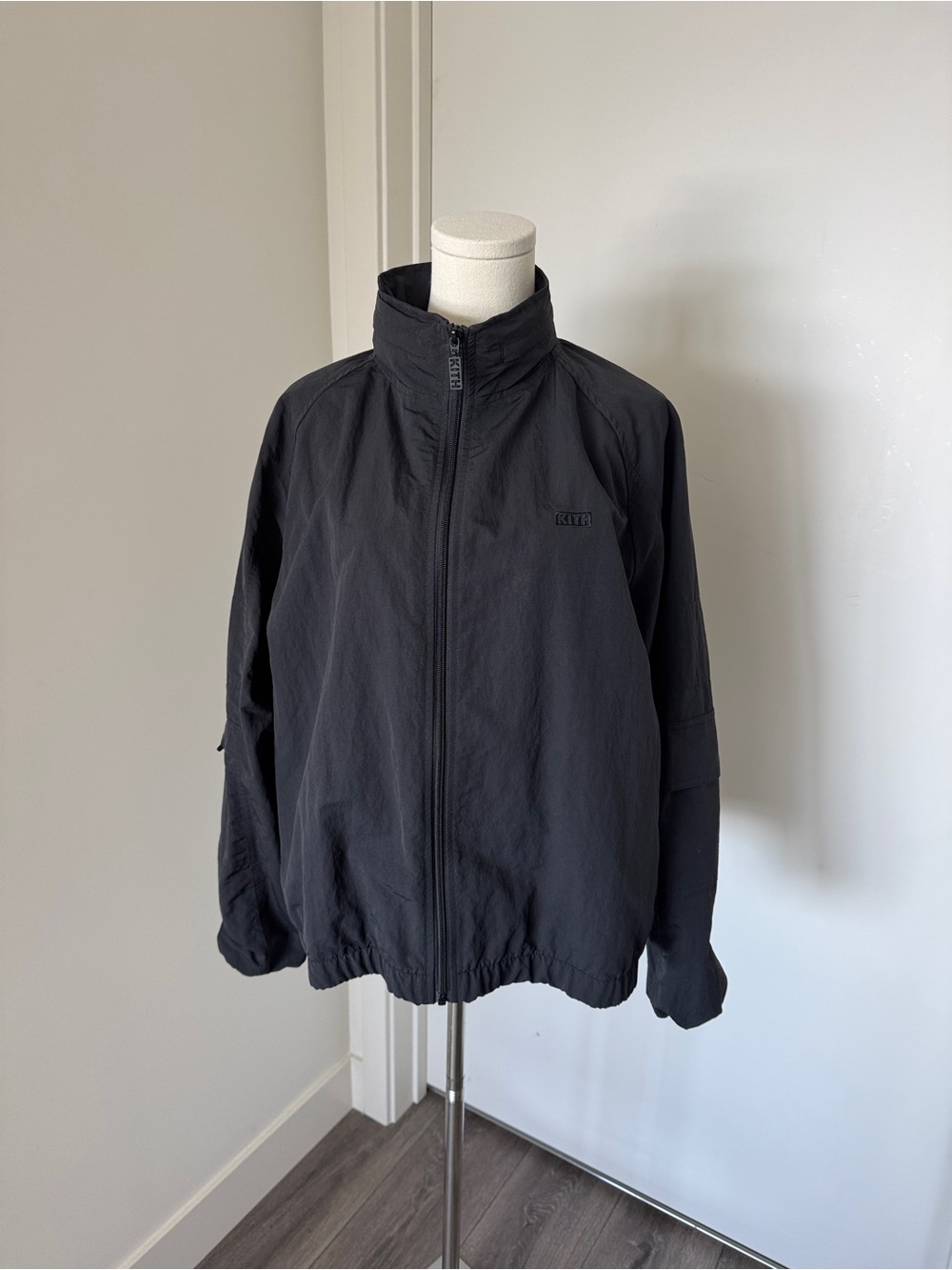 Kith Black Lightweight Windbreaker Jacket